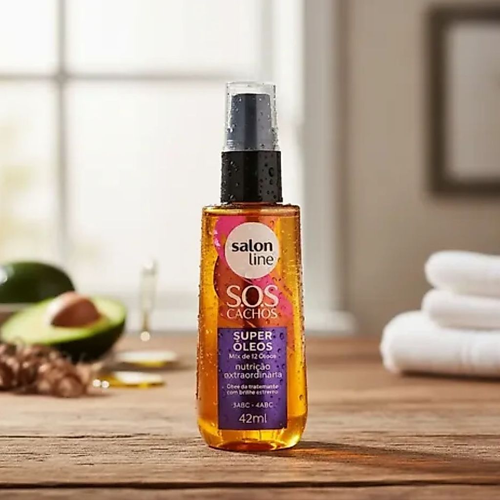 Óleo de Tratamento SOS Cachos Super Óleos 42ml - Salon Line