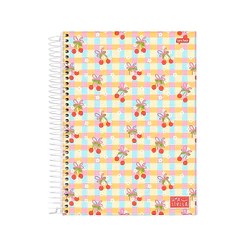 Caderno 1 Matéria Universitario Feminino Stella - Jandaia MODELO:CEREJA