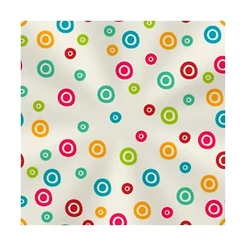 Saco Para Presente Decorado - Transparente com Círculos - 11x19,5cm - 50 unidades - Regina - Rizzo