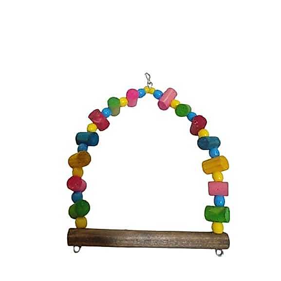 Balanço Colorido para Calopsita e outros pássaros