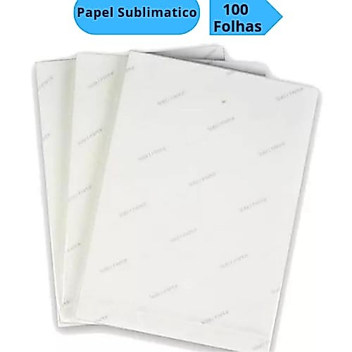 Papel Sublimático 100 Folhas Profissional A4 100g Para Sublimação