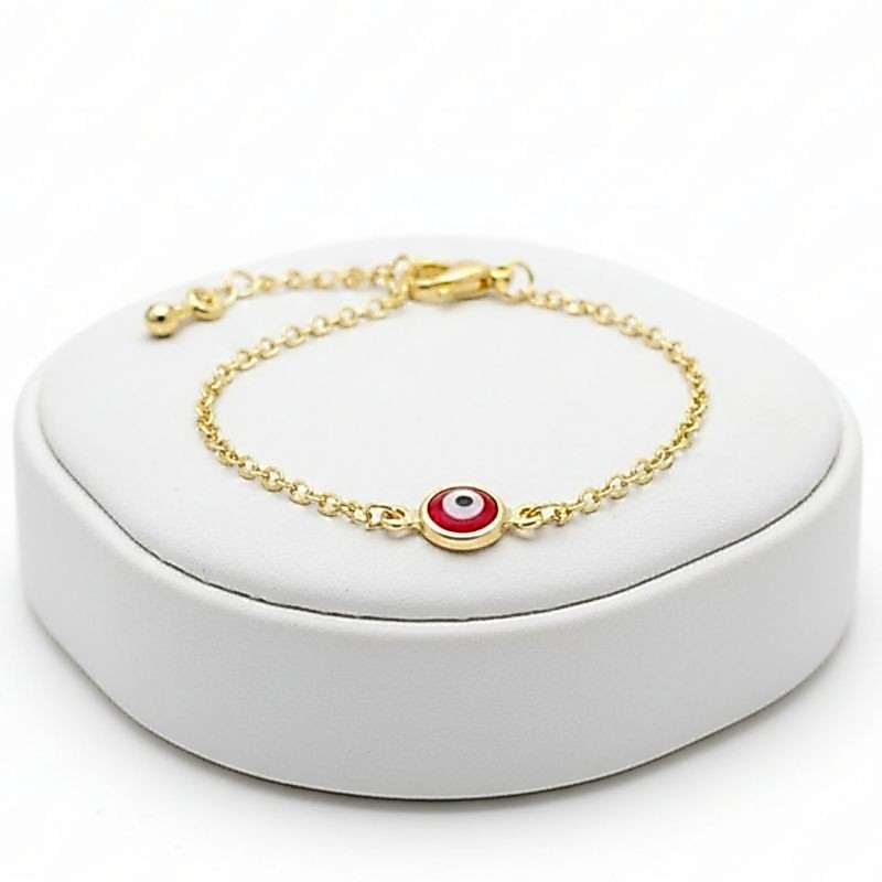 Pulseira vermelha proteção para bebê e crianças