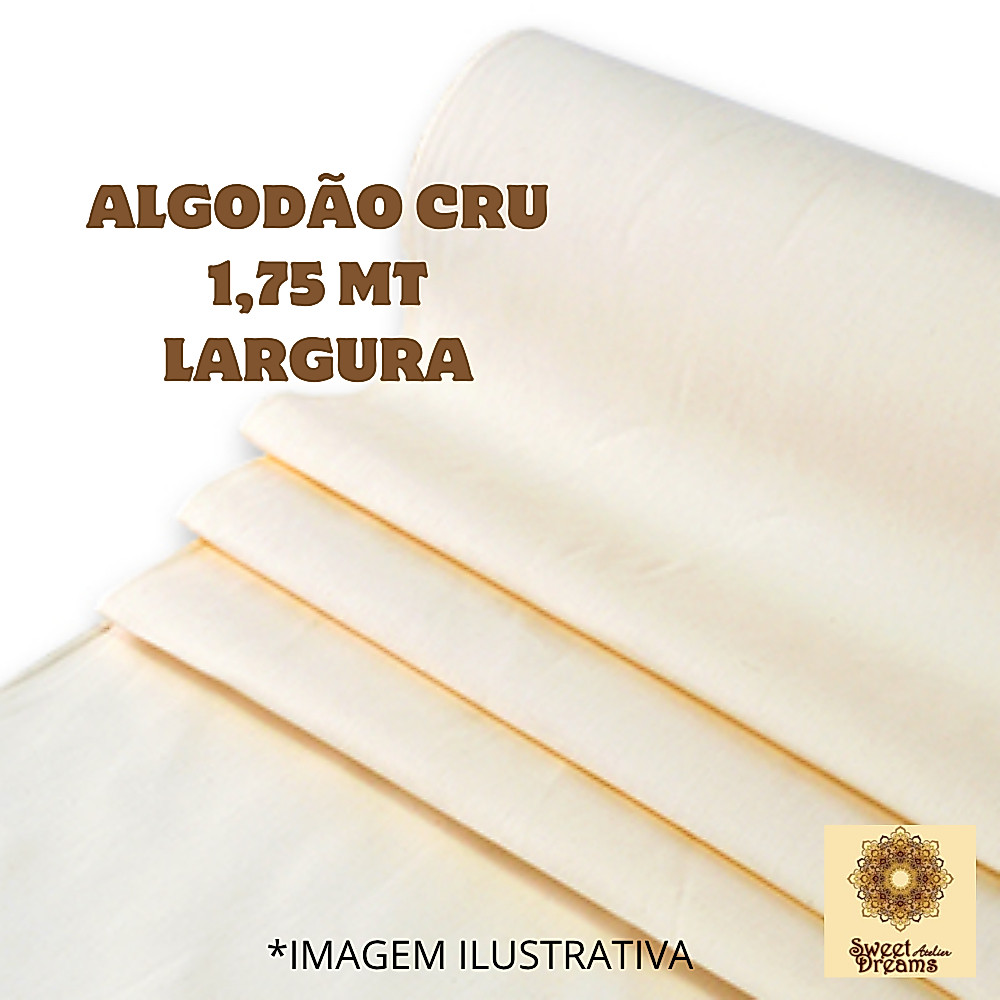 ALGODÃO CRU LOGAN 0,50 X 1,75 MT