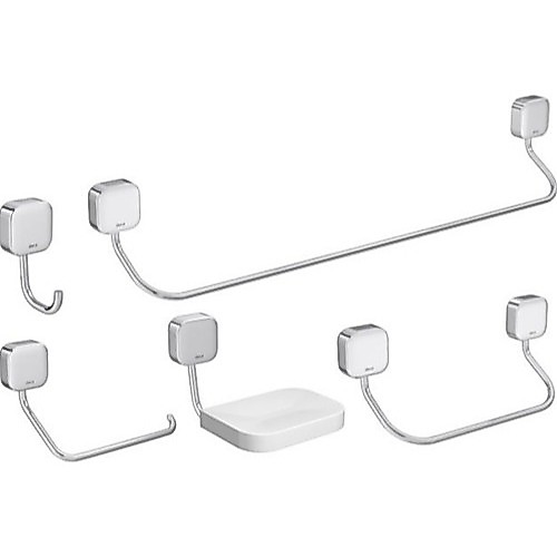 Kit Acessórios para Banheiro 5 Pcs Deca Pix Cromado 2000.C02