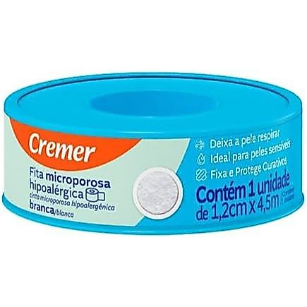 Fita Microporosa 1,2cm x 4,5m Cremer