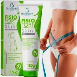 kit com 6 Creme Fisiofort Slim Redutor de Medidas 150g - Bio Instinto