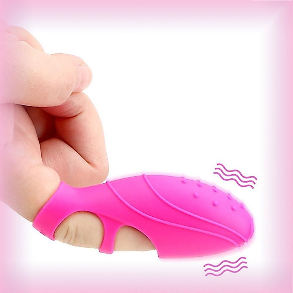 CFSTORE Vibrador À Prova D'água G-point Vibratório Dedo Para Mulheres Usam Presente Masturbação Adulta K1N5