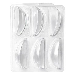Forma Silicone Ovo Páscoa Fatias 6 Partes Degustação Britani
