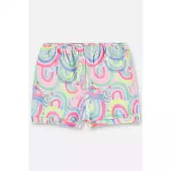 Shorts em Suedine para Bebê Menina Up Baby