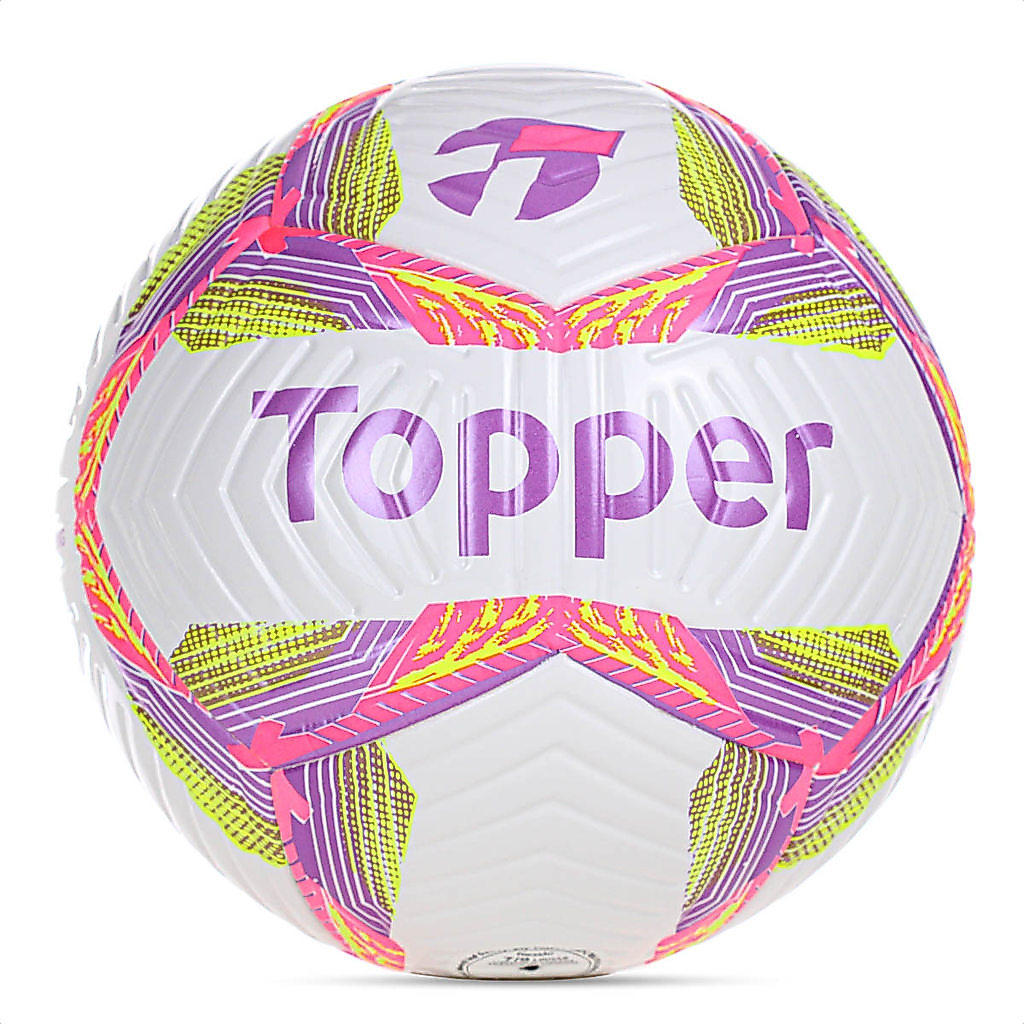 Bola Topper Society Samba Training Sintética Branco - Único
