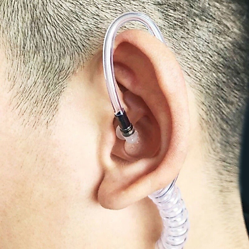 Tubo Ar Acústico Earplug Substituição Para Fone Ouvido Bobina