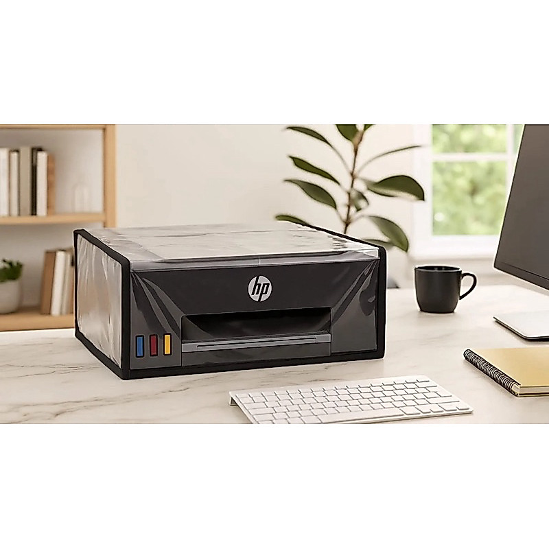 Capa Impressora HP Smart Tank 580 581 582 583 584 PVC Cristal Impermeável