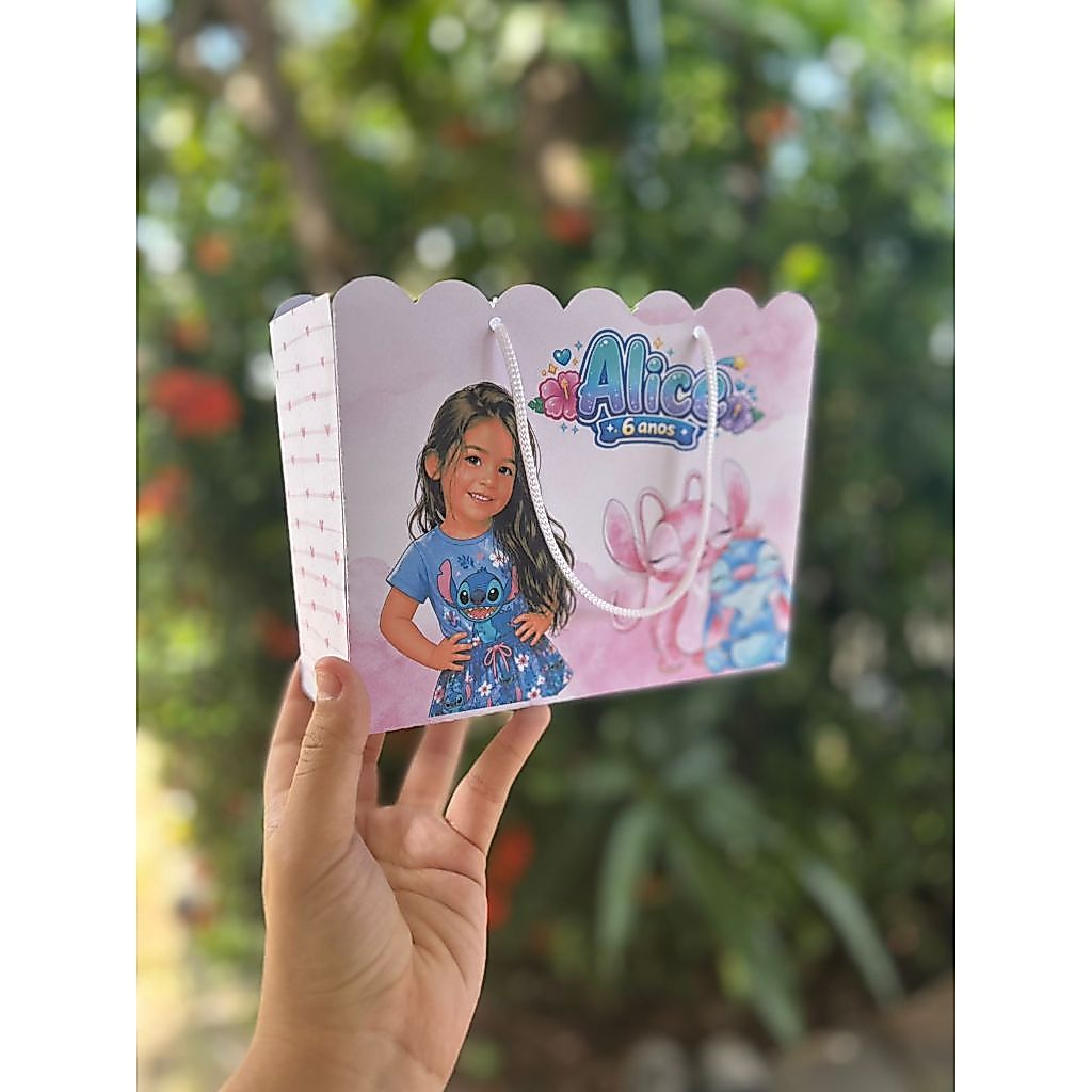 Sacolinha Personalizada de Papel | Lembrancinha para Aniversário, Casamento, Igreja e Eventos | Produção Própria | Ateli