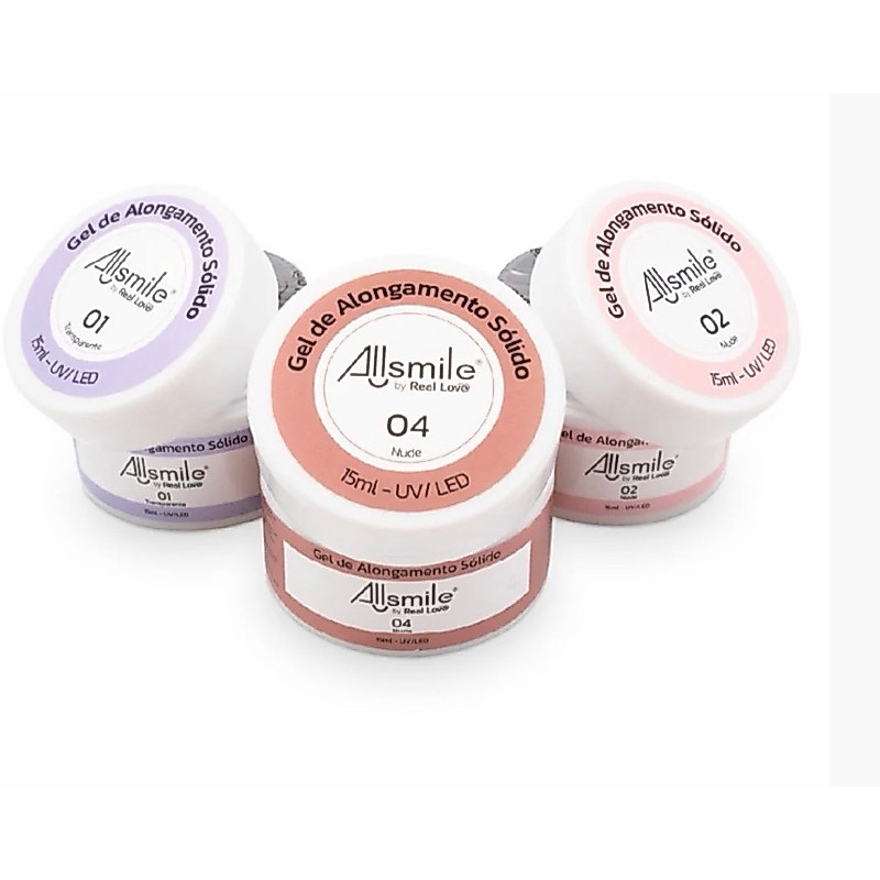 Gel sólida 15ml Allsmile (real love)