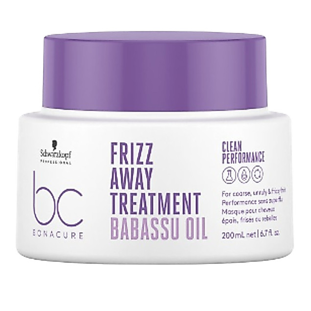 Bonacure Clean Perf. Máscara de Tratamento Frizz Away 200ml