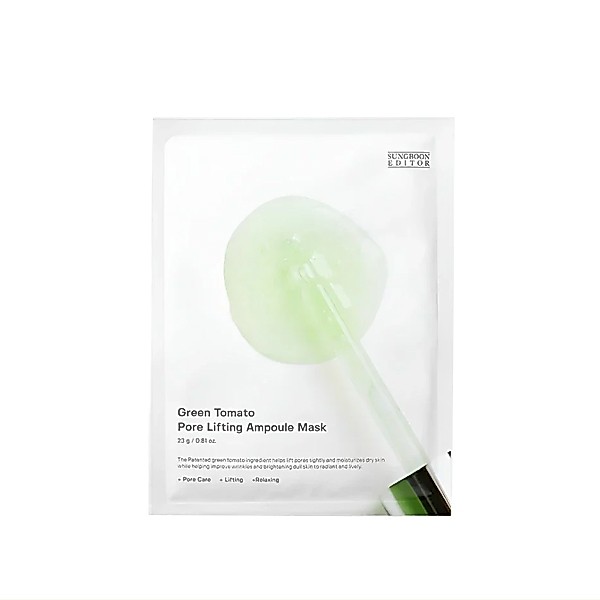 Sungboon Editor Green Tomato Pore Lifting Mask