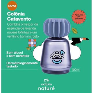 Colônia Infantil Natura Naturé Catavento 100ml