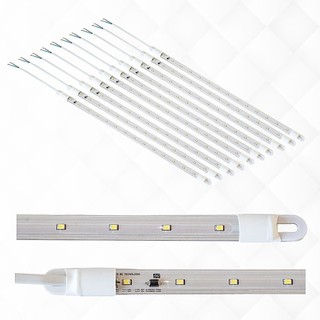 KIT10 PEÇAS BARRA LED RÉGUA MULTIUSO FREEZER 14W IP67 900MM