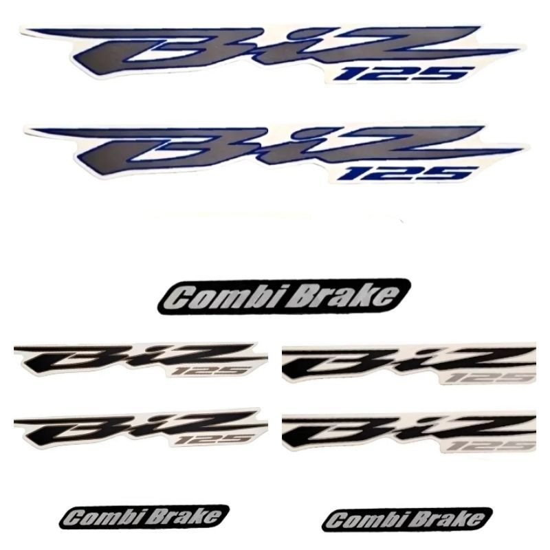 Adesivo para moto compatível BIZ 125 2019 TODAS ... LBM