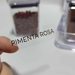 Etiquetas de Temperos 72 unidades
