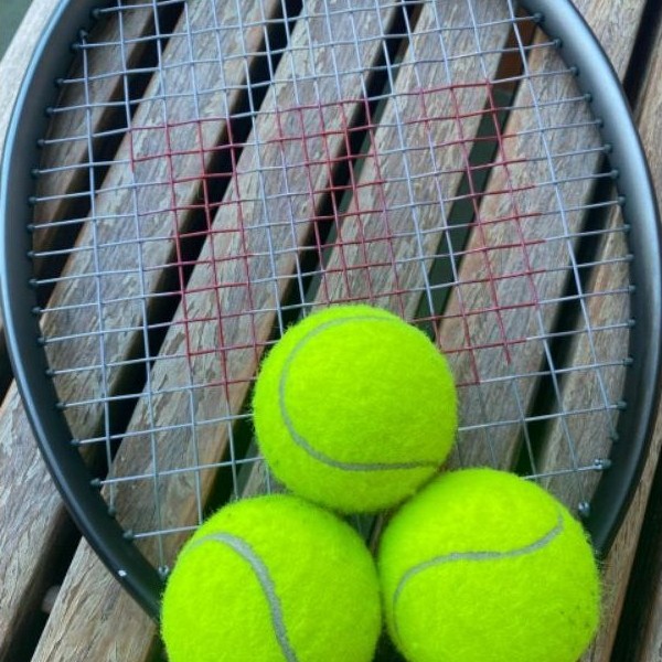kit 03 bolas de tênis originais usadas com 03 bolinhas para pet recreação jogar tenis