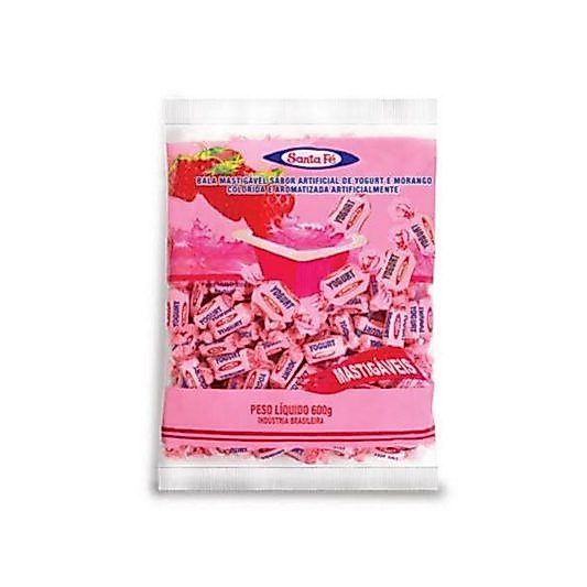 Bala Mastigável Yogurte 500g - Santa Fé