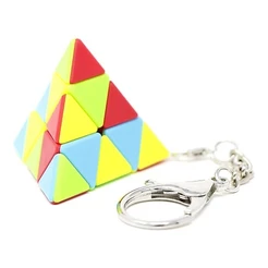 Chaveiro Pyraminx QiYi 30 mm Stickerless Pirâmide