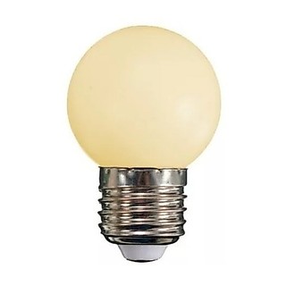 Kit 20 Lâmpada Bolinha Bulbo Led 4w E27 Branco Quente - Decoração