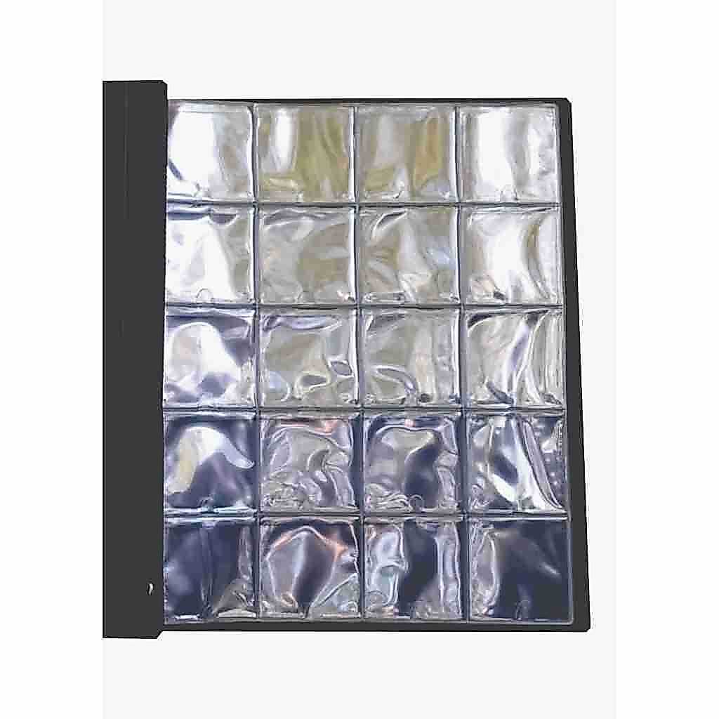 Álbum Para Moedas 200 Lugares - sem Abas – Organizer - Comporta Coin Holder