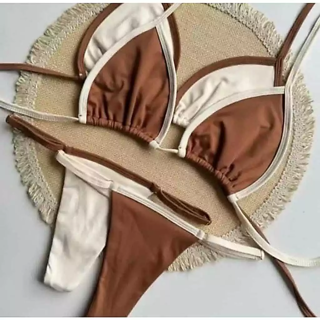 BIQUINI FEMININO FITINHA TENDÊNCIA CORTININHA VERÃO 2025