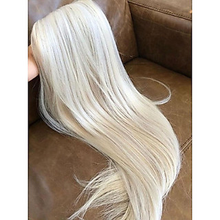 Aplique Loiro Platinado Pérola 5 Tic Tac para Volume Extensão de Cabelo - Promoção