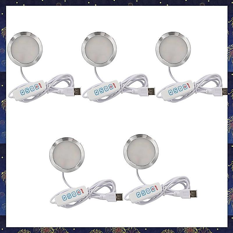 5 Pcs Kit De Lâmpada Led 5pcs Peças De Impressora 3D Hardware Modelo DIY Luz Branca/Fria/Quente De Sobressalentes Para M