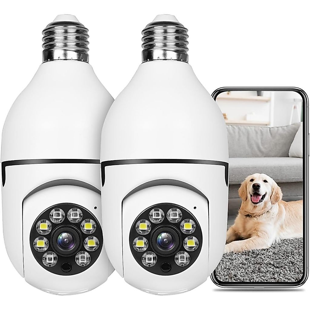 360 ° Câmera Wi-Fi IP De Segurança Full HD À Prova D'água Sem Fio Rotativa Com Visão Noturna