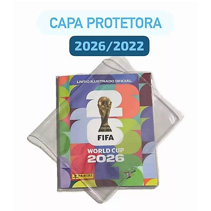 Capa Protetora Álbum Copa do Mundo 2026 Brochura