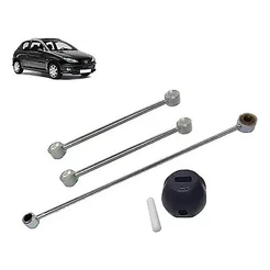 Kit Hastes + Bucha Do Trambulador Peugeot 206 1.0 16v