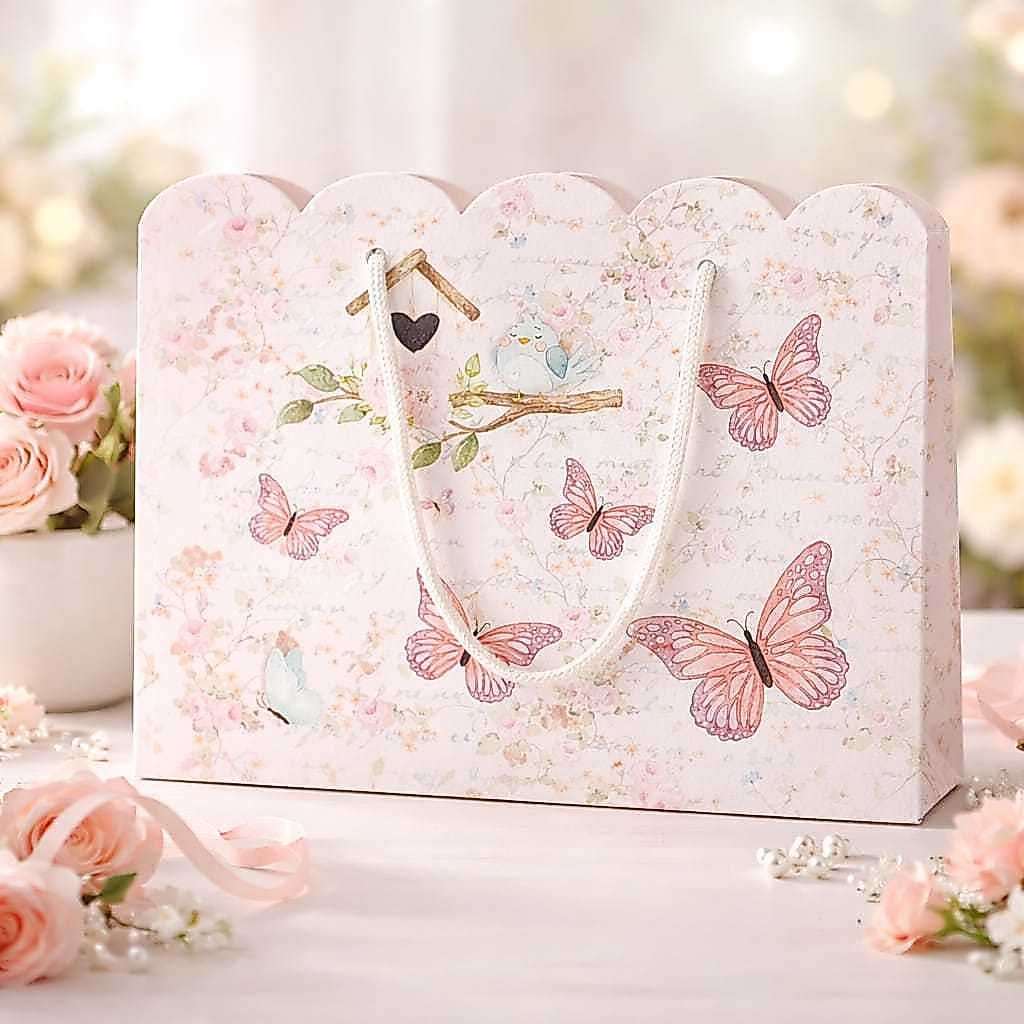 Pegue e Monte SACOLA PERSONALIZADA JARDIM DAS BORBOLETAS SACOLINHA JARDIM LEMBRANCINHA JARDIM FESTA BORBOLETA 15X20