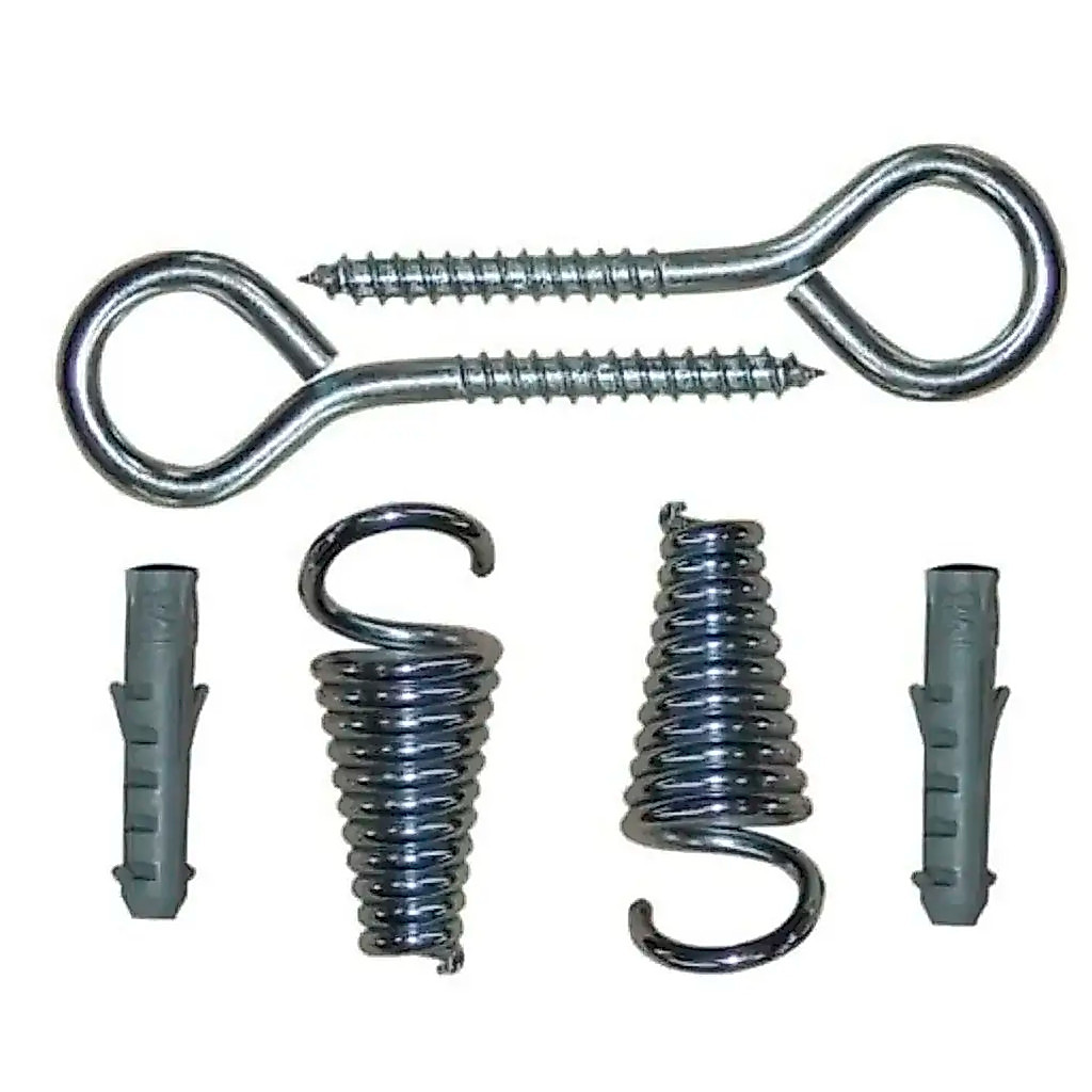 Kit Instalação Para Varal Art Util Completo Com Bucha E Gancho Prático Rápido