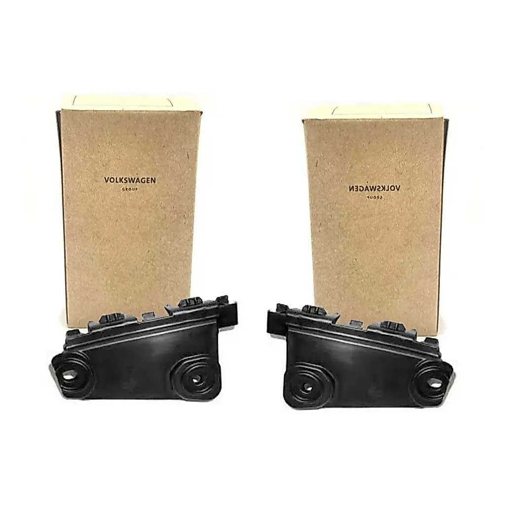 Par Suporte Guia Parachoque Dianteiro Gol Saveiro Voyage G5 Original VW