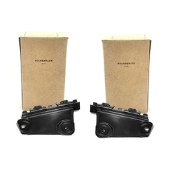 Par Suporte Guia Parachoque Dianteiro Gol Saveiro Voyage G5 Original VW