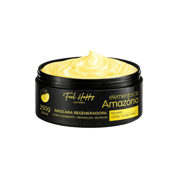 Máscara Regeneradora Elementos da Amazônia 250gr Feel Happy