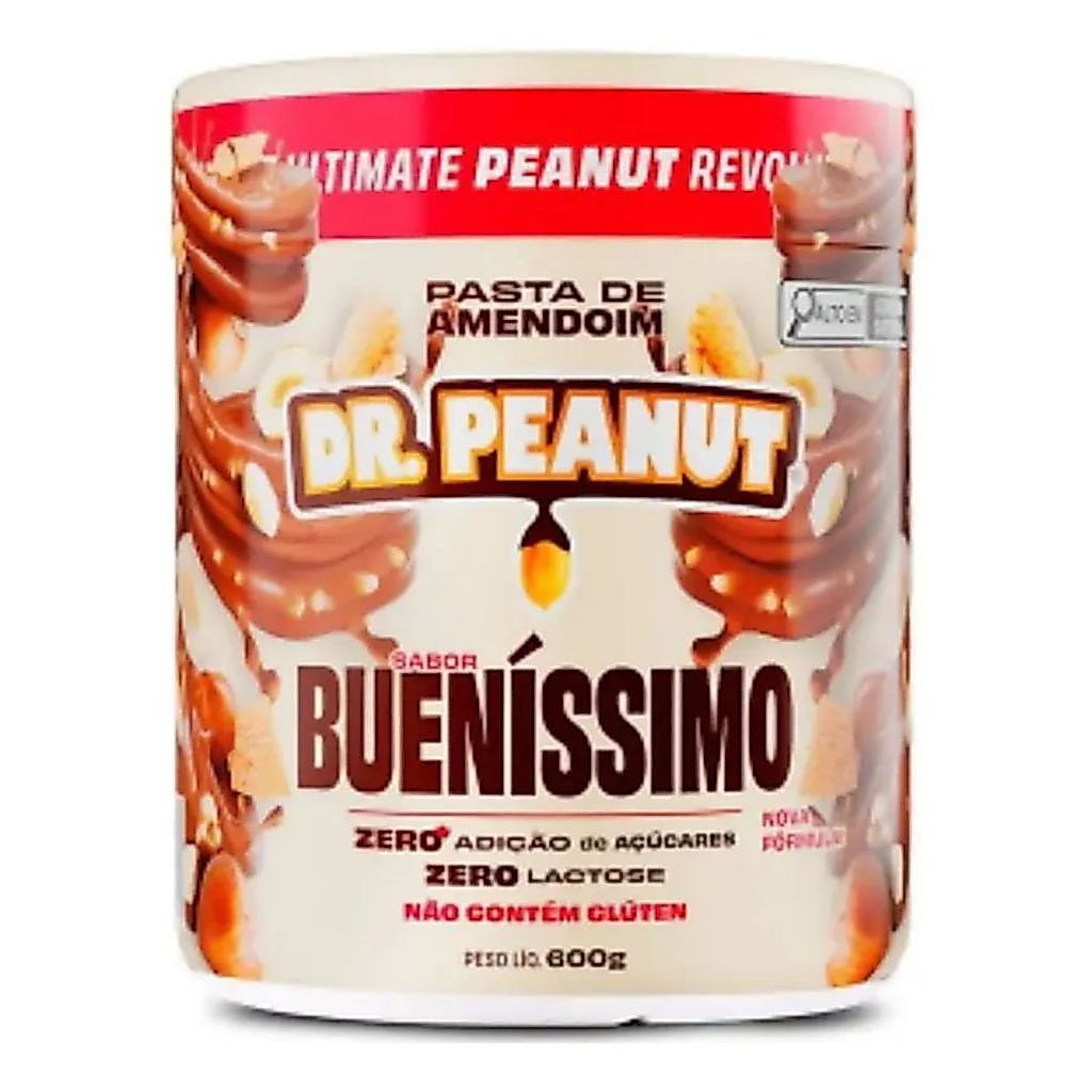 Pasta de Amendoim Dr. Peanut 600g Nutriva Energia Sustentável