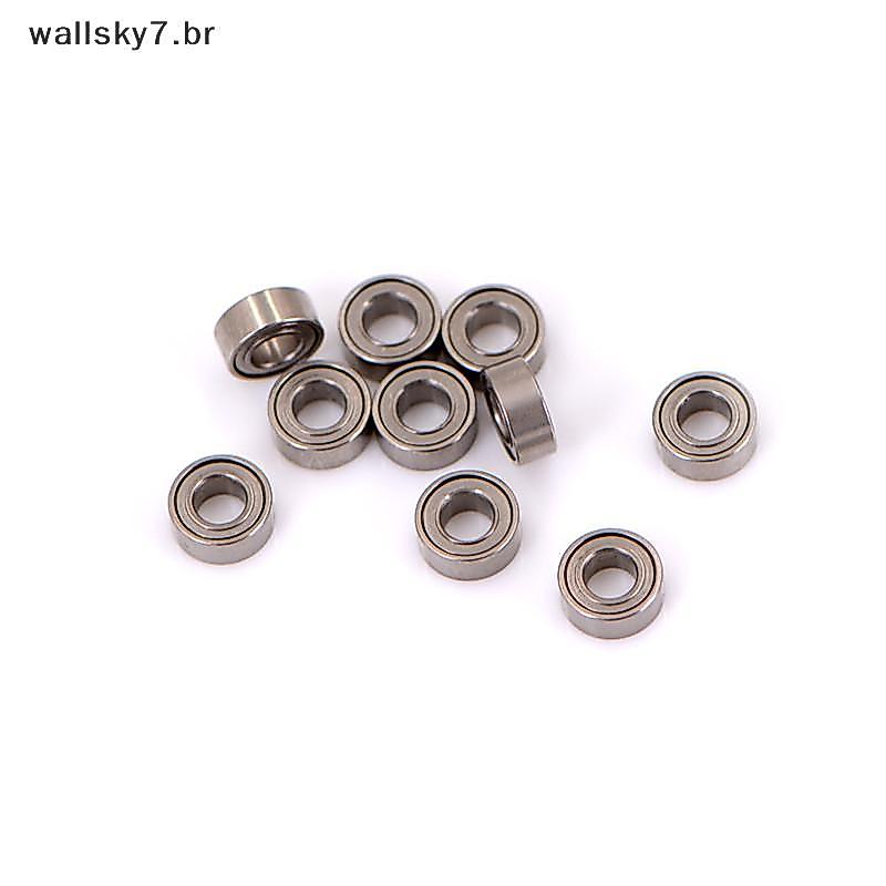 Paredes 10pcs Mini Rolamento De Aço Rolamentos De Esferas MR63ZZ 3 * 6 * 2.5mm
