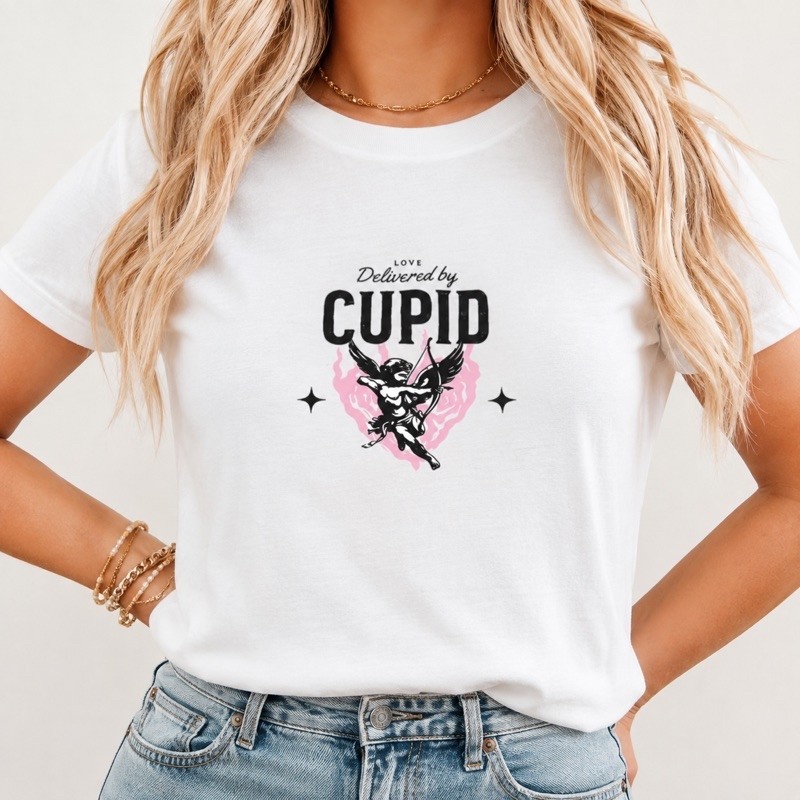 Blusa Feminina T-Shirt Estampada 100% algodão penteada  Confortável Estilosa Look Casual