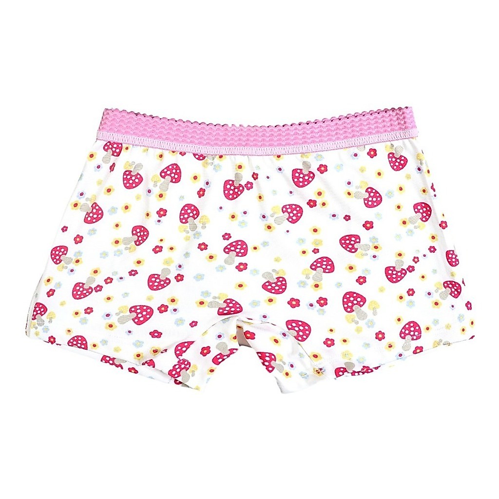 Shortinho Calcinhas Boxer Estampa Fofa Menina Kids
