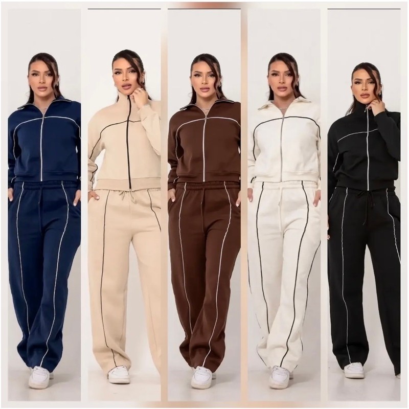 Conjunto Moleton Feminino Aerollok