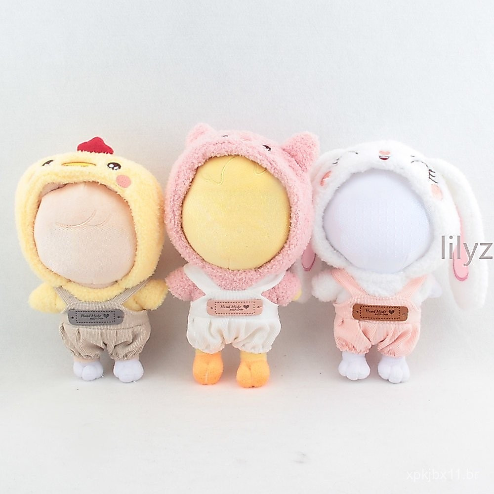 Stray Kids Skzoo Roupas de Pelúcia Boneca Idol de 20cm Boneca de Pelúcia de Tigre de Desenho Animado Acessórios IIPZ
