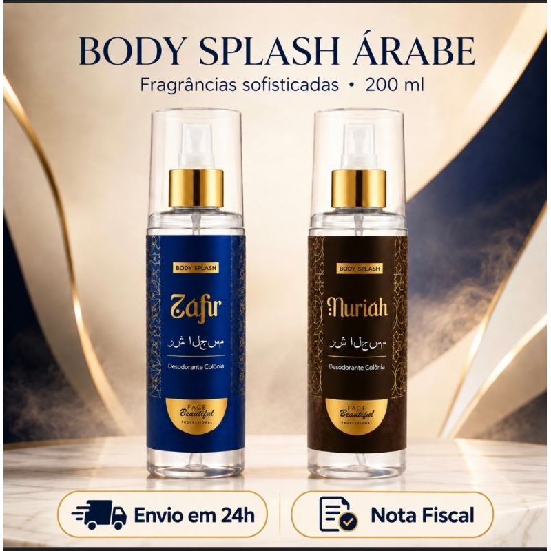 Body Splash Masculino Fragrância Árabe