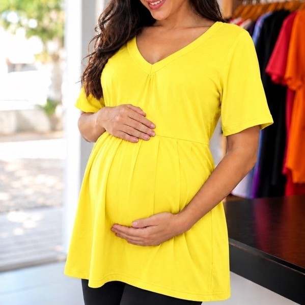 Blusa gestante /estilo bata/ Plus size