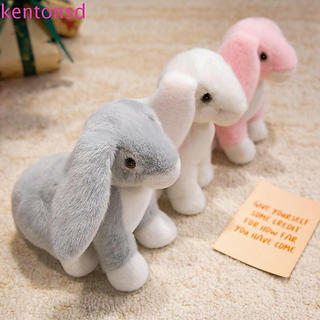 KENTONSD, pelúcia de leão-marinho do zoológico, boneco de coelho macio, 25/28 cm, almofada de sofá adorável EVQC