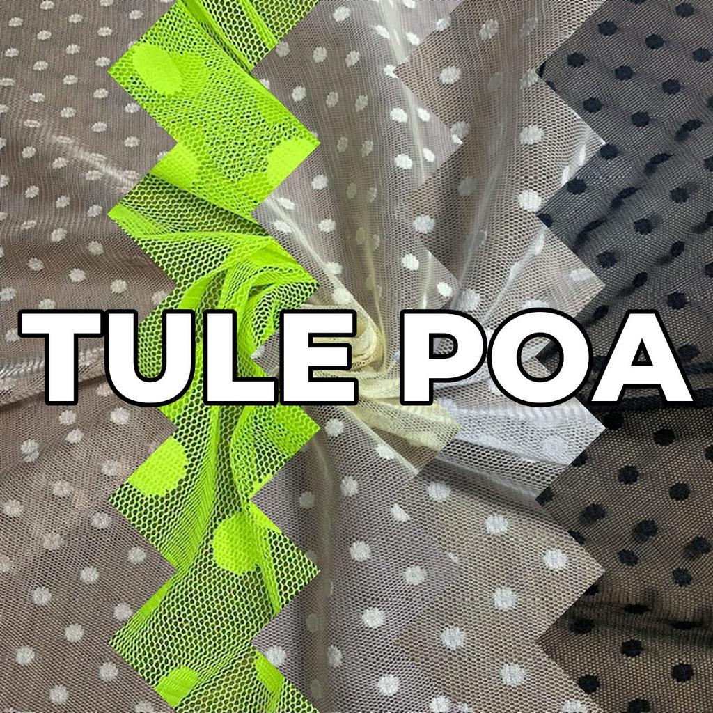 7 Metros Tecido Tule Com Poa Dots | Tule de Bolinha | Vestidos, Saida de praia (7m x 1.50m)